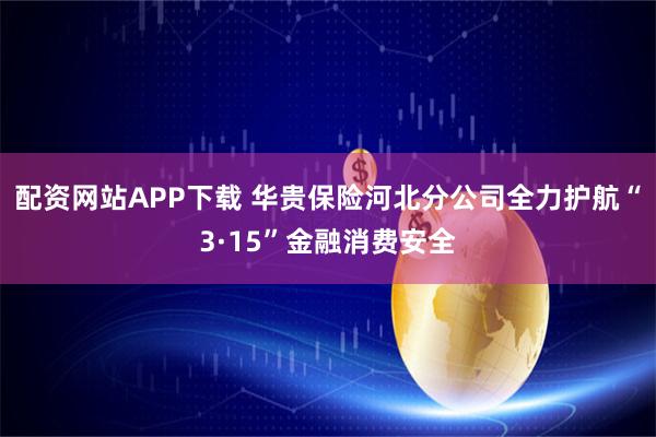 配资网站APP下载 华贵保险河北分公司全力护航“3·15”金融消费安全