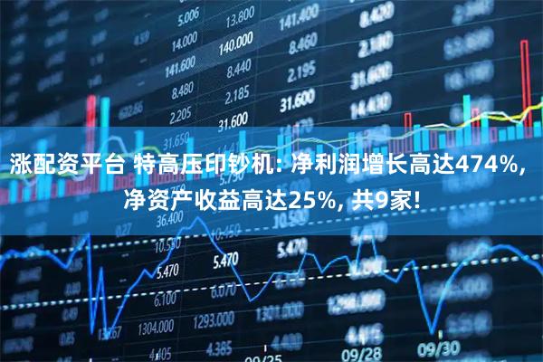 涨配资平台 特高压印钞机: 净利润增长高达474%, 净资产收益高达25%, 共9家!